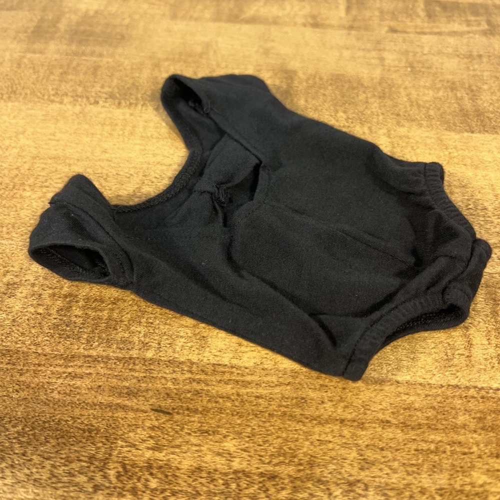 American Girl Ballet Black Leotard with Back Bow - Picture 5 of 12